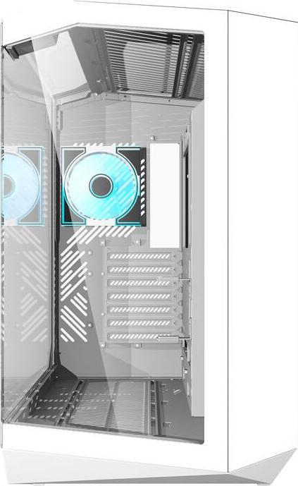 Produktbild Darkflash Tech Darkflash Computer Case DY470 4 fans (white) (ITX, ATX, mATX)