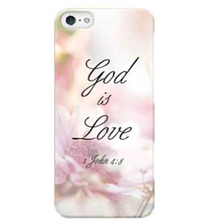 Actual product image Ultra Case 'God is Love' Hardcase for iPhone 6/6S Pink (Apple iPhone 6s, Apple iPhone 6)