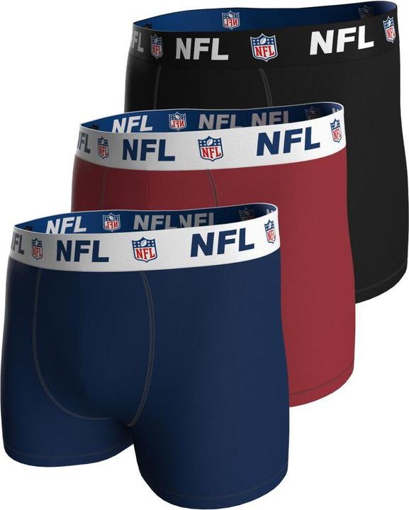 Actual product image Barefoot NFL Shield 3pk Boxers XL (XL, pack of 3)