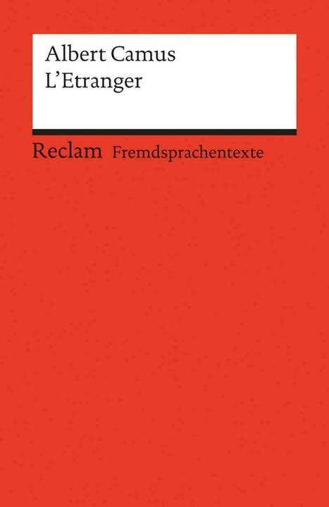 Produktbild L' Etranger (Deutsch, Camus, Albert, 1986)