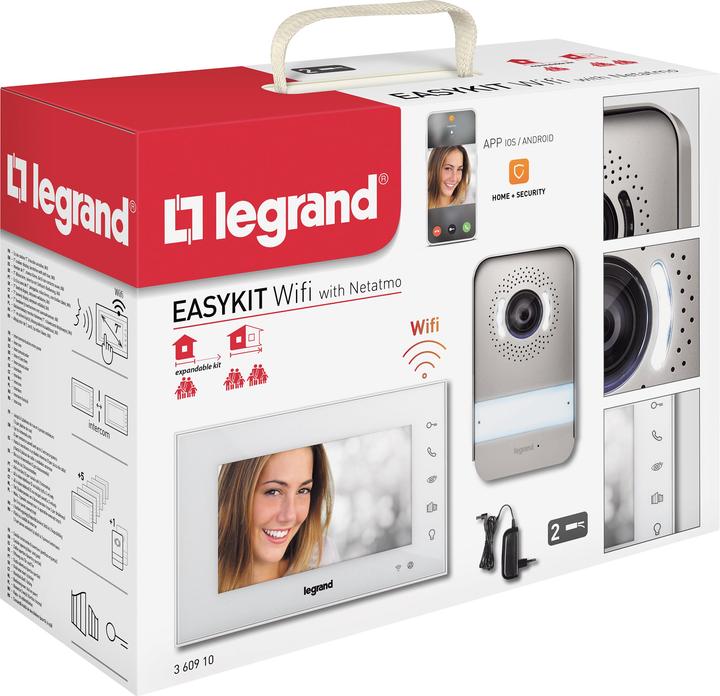 Image du produit Legrand Kit portier vidéo Wi-Fi EASYKIT
