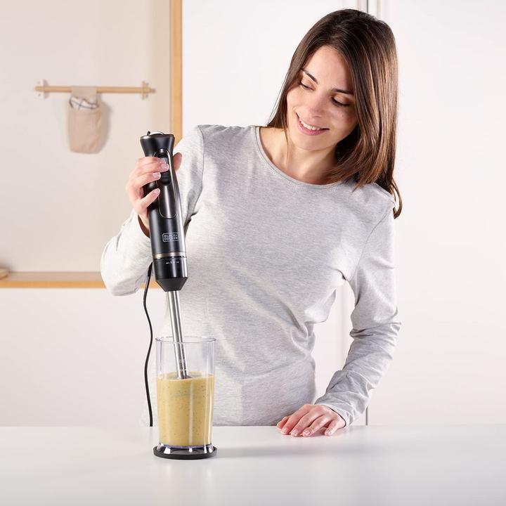 Actual product image Black & Decker Hand Blender Black+Decker BXHB800E 800 W black