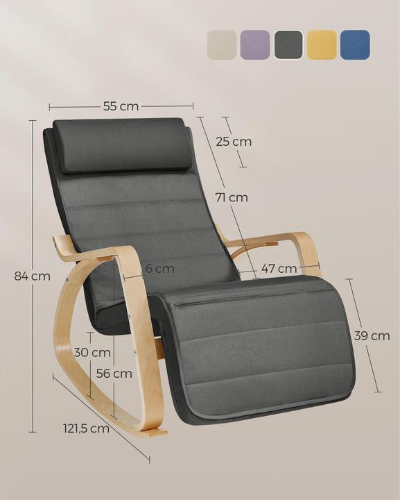 Actual product image Songmics Relaxo