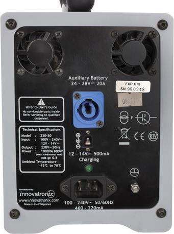 Actual product image Innovatronix Tronix Generator Explorer XT3 2400Ws incl. bag (1 pcs.)