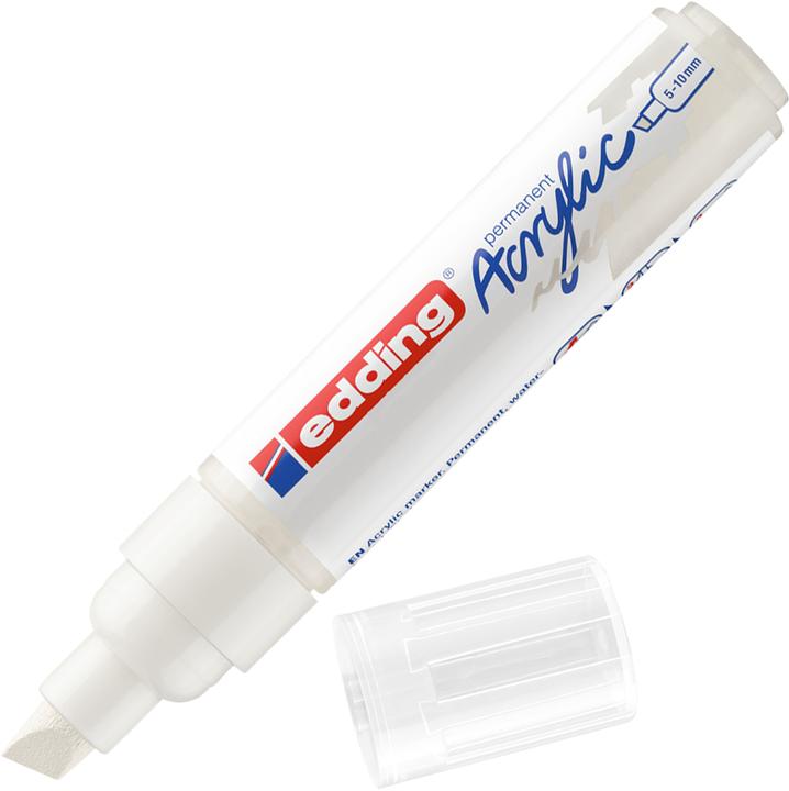 Actual product image Edding Acrylic marker 5000 (White, 10 mm, 1 x)
