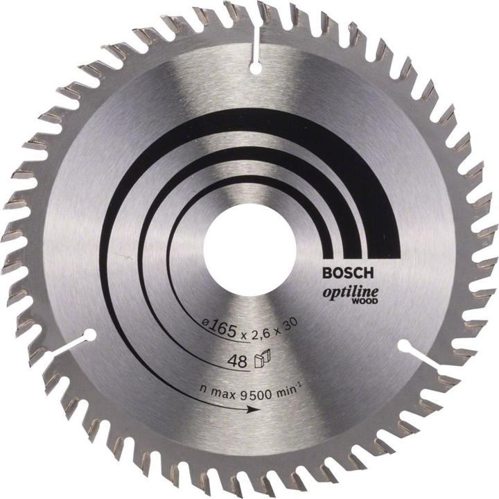 Immagine prodotto Bosch Professional Zubehör Lama per sega circolare PRO Wood, 165 x 2,6 x 30 mm