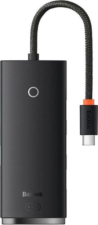 Baseus HUB Adapter 4-Port USB-C OS-Lite 25cm (Black) (USB-C, 4 Ports)