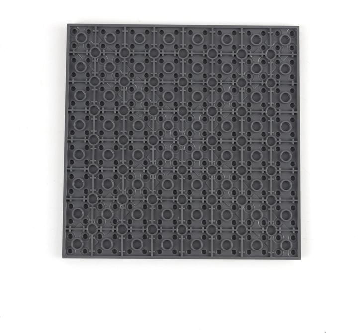 Image du produit LEGO Plaques de construction ® 16x16 gris foncé - 2 pièces - Gris bleuté foncé 91405 (91405, LEGO Accessoires)