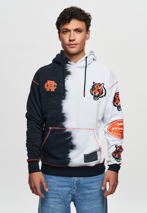 Produktbild Recovered Re:covered Fleece Hoody - INK DYE Cincinnati Bengals - XXL (XXL)