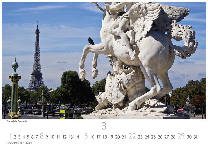 Actual product image Paris 2026 S 24x35cm (24 x 35 cm, German)