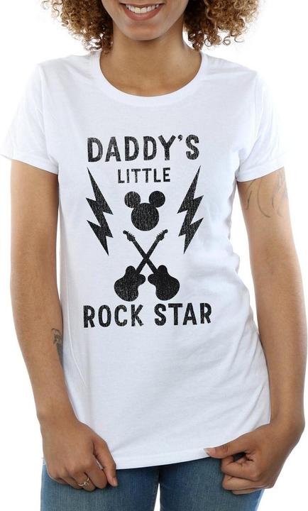 Image du produit Disney - T-shirt MICKEY MOUSE DADDY'S ROCK STAR - Femme (M)