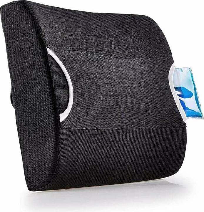 Wenko Cuscino di sostegno per la schiena Maximex, cuscino ergonomico per la schiena con un'efficace