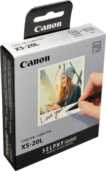 Immagine prodotto Canon Set di carta e inchiostro Canon (7,2 x 8,5 cm, 20 x)