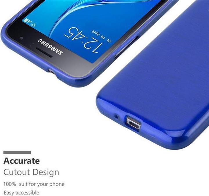 Produktbild Cadorabo TPU Brushed Cover (Samsung Galaxy J1 (2016))