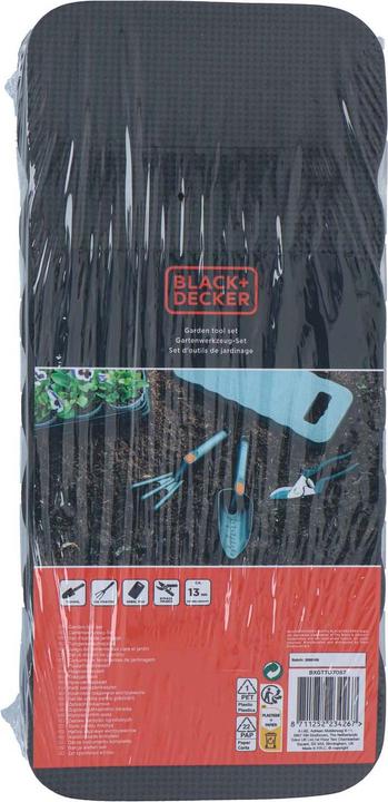 Produktbild Black & Decker Garden tool set 4pc