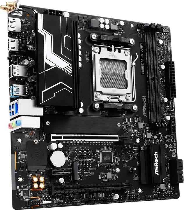 Actual product image AsRock B850M-X Wifi R2.0 (AM5, AMD B850, mATX)