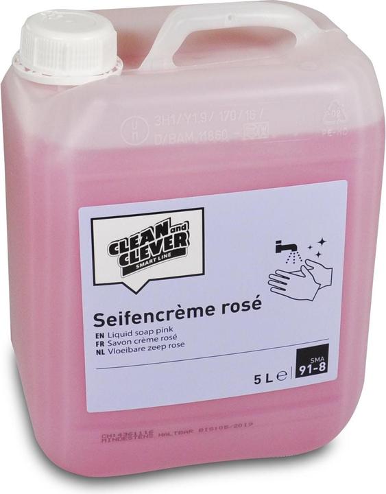Immagine prodotto Clean and Clever Crema di sapone SMA 91-8 5 l (Sapone liquido, 5000 ml)