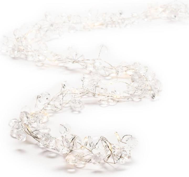 Immagine prodotto STT Catena luminosa a LED Silver Jewels, 80 LED, 2 m, per interni (2 m)