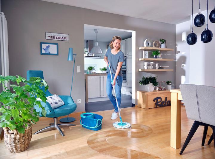 Productafbeelding Leifheit CLEAN TWIST Ergo Disc Mop Set (1 Pcs.)