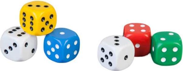 Produktbild Besttoy 6er Set Würfel - bunt