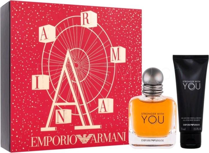 Produktbild Giorgio Armani Set Emporio Stronger With You He Eau de Toilette 50ml+Shower Gel 75ml (Eau de Toilette, 50 ml)