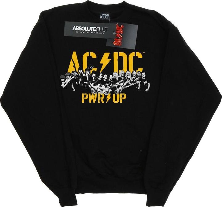 AC/DC PWR UP Portrait Motion Sweatshirt aus Baumwolle
