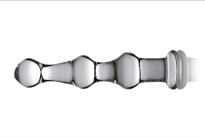Productafbeelding Master Series Mammoet 3 bobbels glazen dildo
