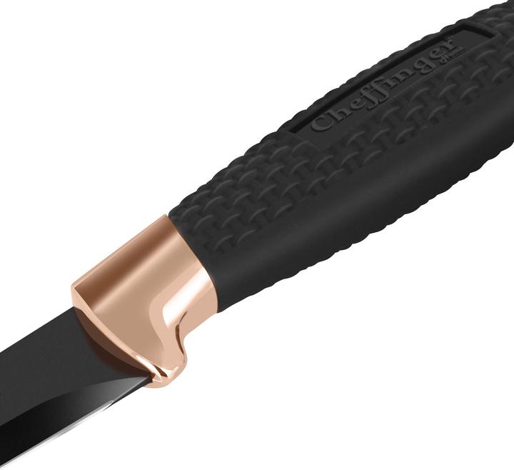 Produktbild Cheffinger Messerset - 7 Teile - Gold und Schwarz