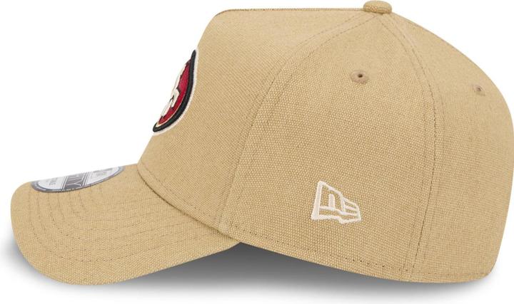 Produktbild New Era A-Frame Trucker Leinen Cap San Francisco 49ers beige (One Size)