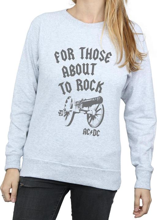 Produktbild AC/DC For Those About To Rock Cannon Sweatshirt (L)