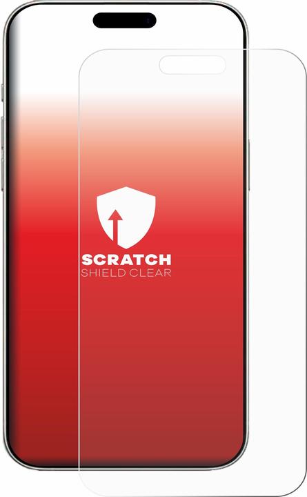Actual product image upscreen Screen protector Screen protector film Clear Transparent (1 Piece, Apple iPhone 16 Pro)