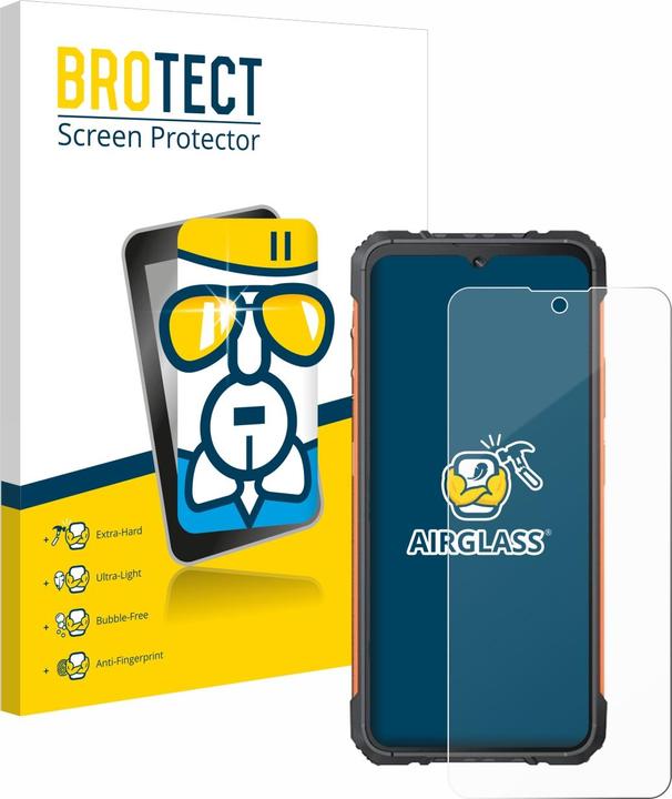 Produktbild BROTECT AirGlass Panzerglasfolie Schutzglas Displayschutz (1 Stück, Cubot King Kong 3)