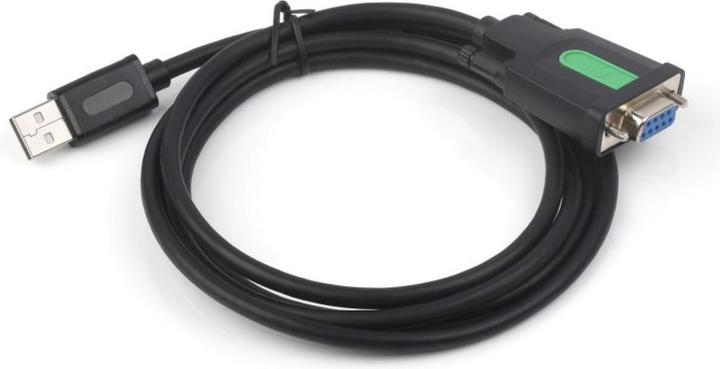 Actual product image WaveShare USB to RS232 FT232RL Female adapter cable