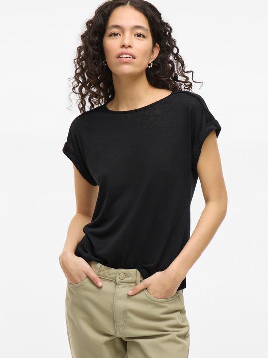 Actual product image Vila Rundhals Oberteil mit kurzen Ärmeln (XS)