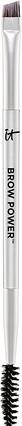 Actual product image It Cosmetics Heavenly Luxe Brow Power Universal Brow-Transformer Brush 21 - Angled Brush Spoolie Brush - For (Eyebrows)