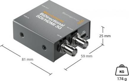 Actual product image Blackmagic SDI – HDMI 3G PSU (Analog -> Digital)