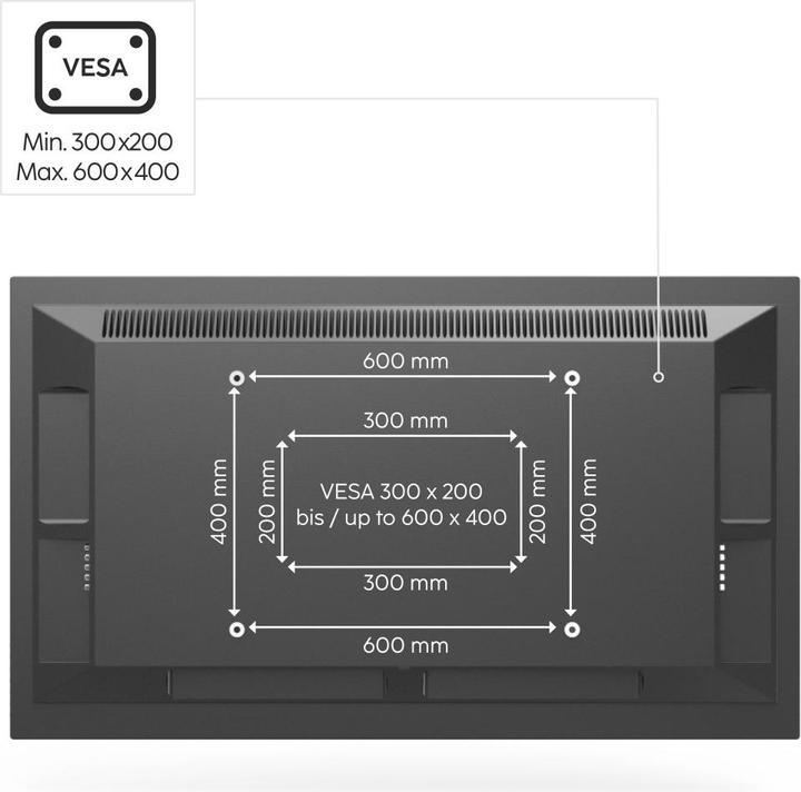 Immagine prodotto Hama Supporto TV, cavalletto indipendente, regolabile in altezza, 191 cm (75") fino a 40 kg (75", 40 kg)