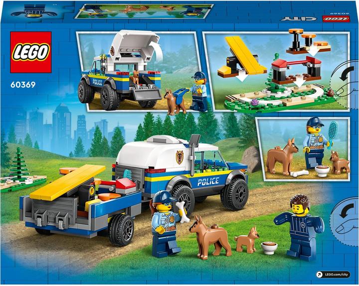 Produktbild LEGO Mobiles Polizeihunde-Training (60369, LEGO City)