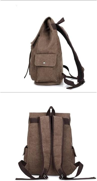 Image du produit Only-Bags.Store Sac à dos tendance à la mode, sac en toile décontracté, sac à dos de voyage de style universitaire