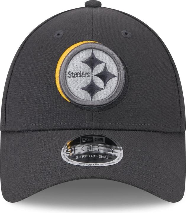 Immagine prodotto New Era Cappello 9Forty Stretch 2024 DRAFT Pittsburgh Steelers (Taglia unica)