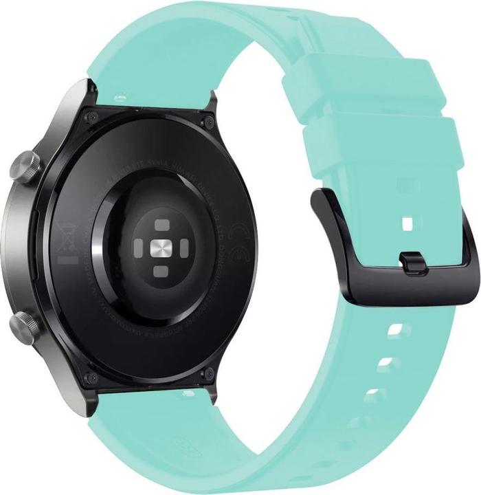 Immagine prodotto Marka Niezdefiniowana Cinturino in silicone per Huawei Watch GT 2/3/4/2 Pro/3 Pro/4 Pro/GT 2e 46mm - Verde chiaro (Silicone, 3, 4, Huawei Watch GT 2)