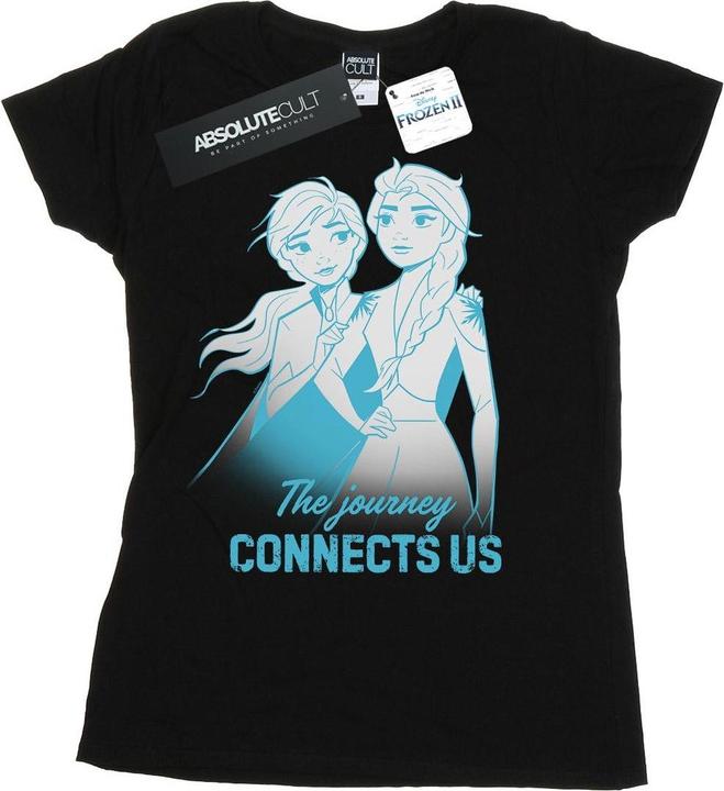 Produktbild Disney Frozen 2 Elsa and Anna The Journey Connects Us TShirt (XL)