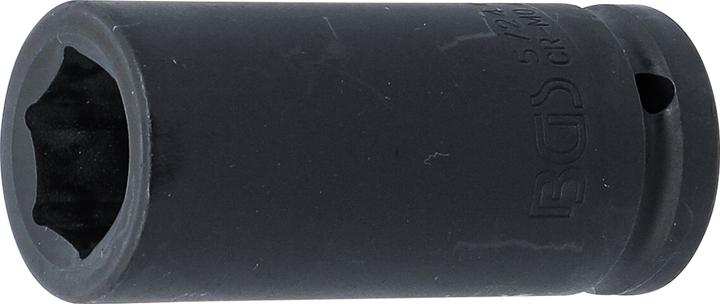 Actual product image BGS Impact Socket Hexagon, deep 20 mm (3/4") Drive 24 mm (24 mm)