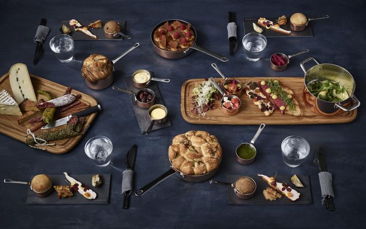 Image du produit Scanpan Set de 3 casseroles Maitre avec ardoise (6 cm, Casserole à manche, Cuivre, Acier inoxydable)