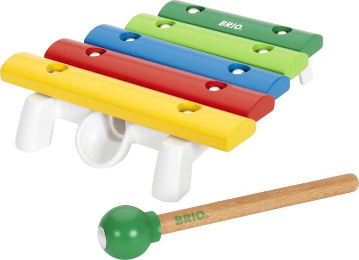 Produktbild Brio Holz Musikinstrument Xylophon (Deutsch, Französisch, Italienisch, Englisch)
