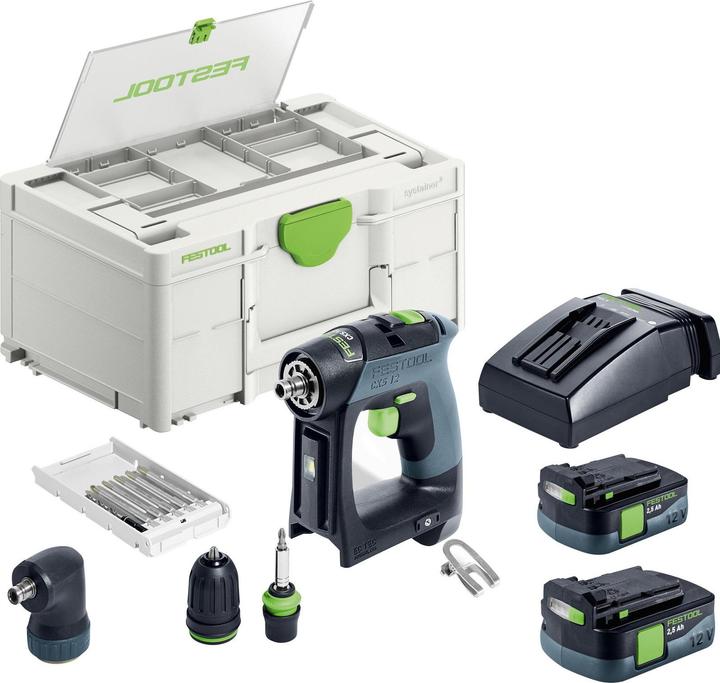Produktbild Festool CXS 12 2,5-Set (Akkubetrieb)