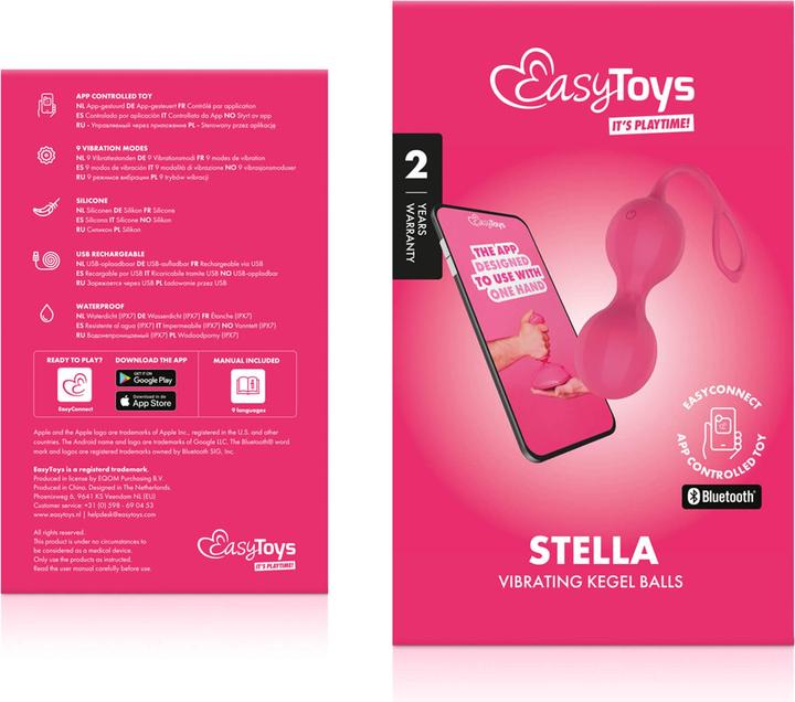 Produktbild Easytoys EasyConnect Appgesteuerte VibrationsKegelbälle