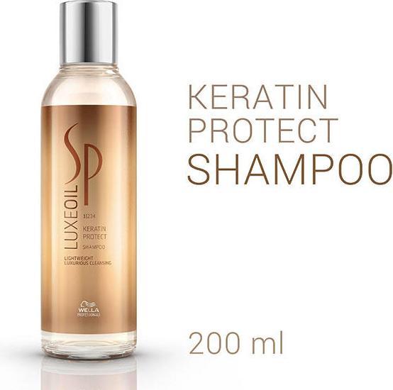 Actual product image Wella Keratin Protect (200 ml, Liquid shampoo)