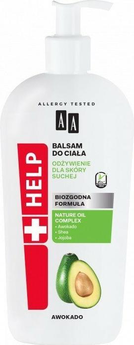 Actual product image Oceanic Aa - Help Natural Nutrition For Scores Dry Avocado 400Ml (Body cream, 400 ml)