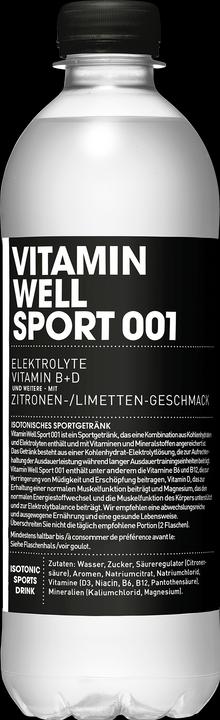 Produktbild Vitamin Well Sport 001 (Zitrone-Limette, 12 x)